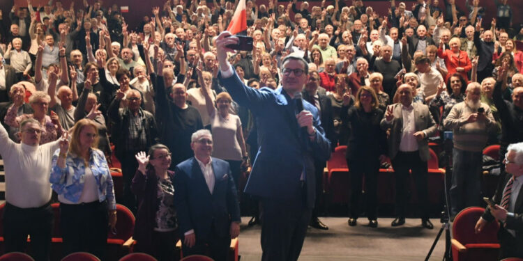 Mateusz Morawiecki w Płocku: „Te wybory są wyborami o prawdę i kłamstwo”