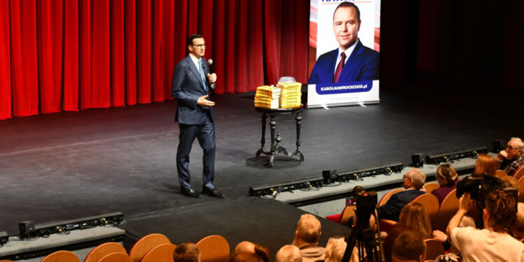 Mateusz Morawiecki w Płocku: „Te wybory są wyborami o prawdę i kłamstwo”