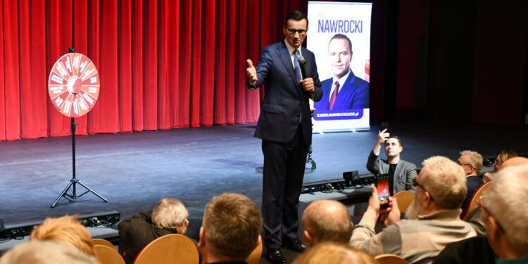 Mateusz Morawiecki w Płocku: „Te wybory są wyborami o prawdę i kłamstwo”
