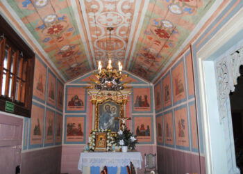 Cenne polichromie świątyni w powiecie płockim uratowane