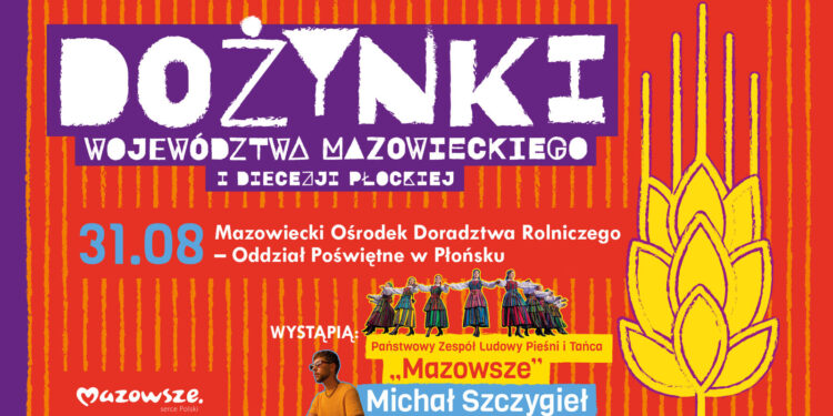 Dożynki Województwa Mazowieckiego w Płońsku