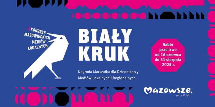 „Biały Kruk” dla dziennikarzy mediów lokalnych – ostatnie dni na zgłoszenia!