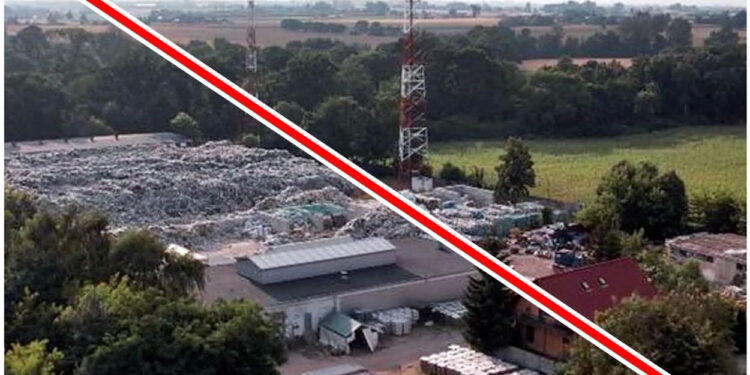 Nielegalne składowisko odpadów w końcu zniknie? Samorząd prowadzi postępowanie