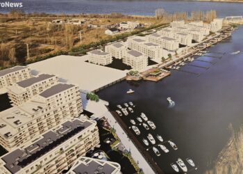 Apartamenty, basen, restauracje i domki na wodzie. Nowa inwestycja na Radziwiu [FILM, FOTO]