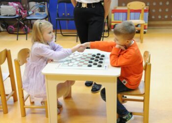 Płockie przedszkolaki zmierzyły się w warcabach