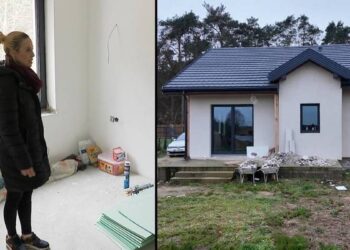 Kupili dom w Łącku. Miał być „prawie nowy”, jest… ruiną