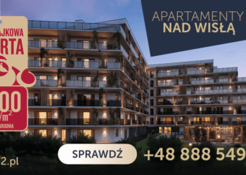 Luksusowe apartamenty nad Wisłą K-42 tańsze o 1500 zł/m²