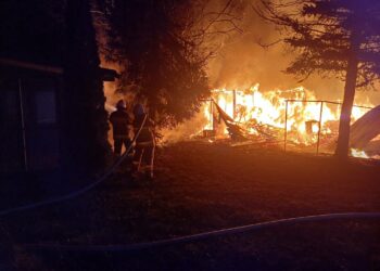 Wypadki, kolizje i pożary, w sumie ponad 30. Świąteczne interwencje strażaków