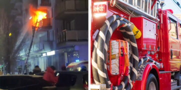 Pożar w Płocku. Pięć osób w szpitalu!