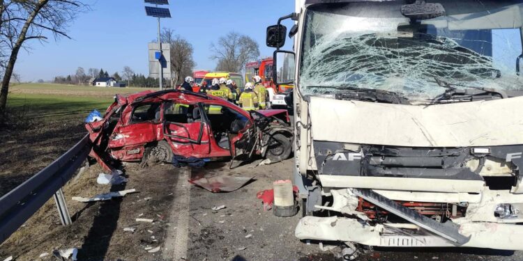 Tragiczny wypadek pod Płockiem. Zginęło kilkuletnie dziecko
