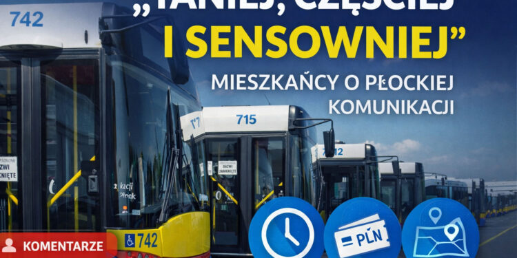 Co zmienić, by płocką komunikacją miejską chciało jeździć więcej osób?