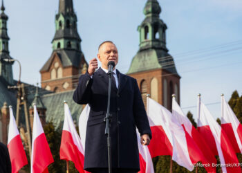 Prezydent Karol Nawrocki w Bielsku. Uczcił pamięć Żołnierzy Wyklętych