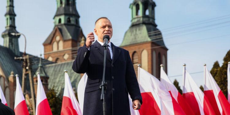 Prezydent Karol Nawrocki w Bielsku. Uczcił pamięć Żołnierzy Wyklętych