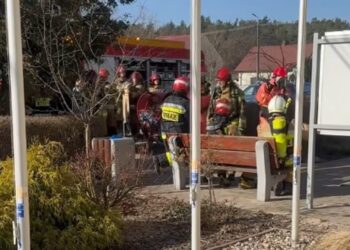 Co znaleziono w urzędzie? Strażacy zbadali substancje