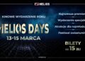Seanse za 15 zł, rabaty i bogaty repertuar – sieć kin zaprasza na Helios Days!