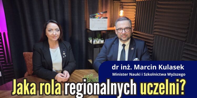 Minister nauki o uniwersytecie w Płocku: Zawsze kibicuję takim aspiracjom