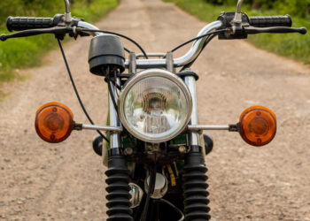 Kontrola źle się skończyła dla motorowerzysty