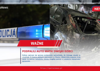 Podpalili auto matki dwójki dzieci. Może ich widzieliście?