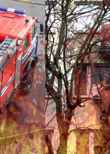 Pożar mieszkania w Płocku. Ewakuowano pięć osób