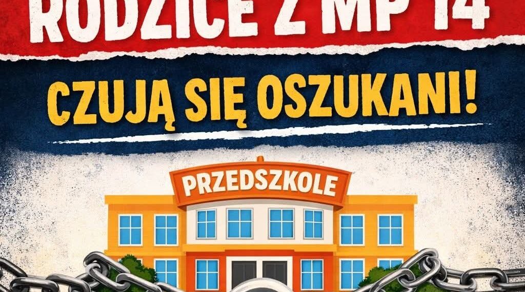 Rodzice wychodzą na ulice. Protest w obronie Przedszkola nr 14 w Płocku
