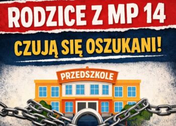 Rodzice wychodzą na ulice. Protest w obronie Przedszkola nr 14 w Płocku