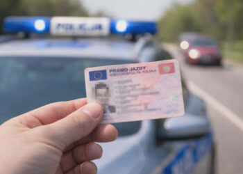 Młody kierowca krótko cieszył się prawem jazdy