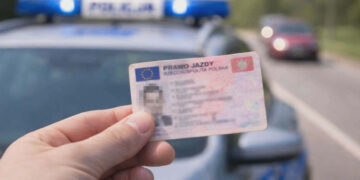 Młody kierowca krótko cieszył się prawem jazdy