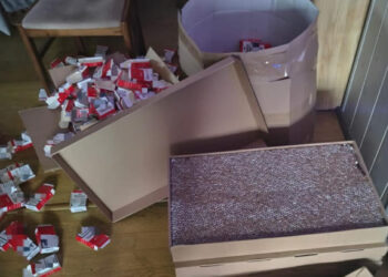 Duża partia nielegalnego tytoniu przejęta