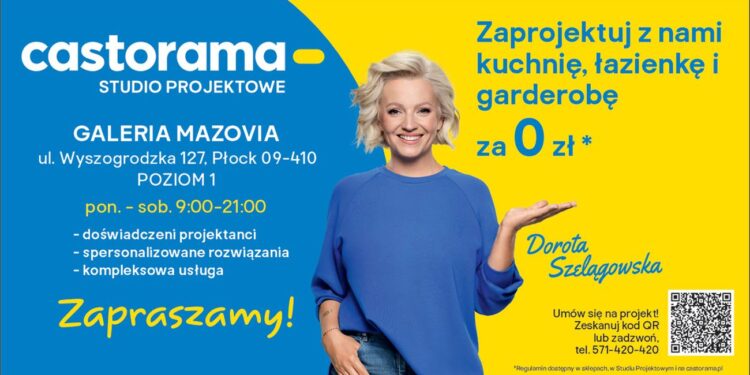 Zaprojektuj swoje wnętrza! Castorama otworzyła nowy punkt w Płocku