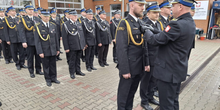 Deszczowe święto płockich strażaków