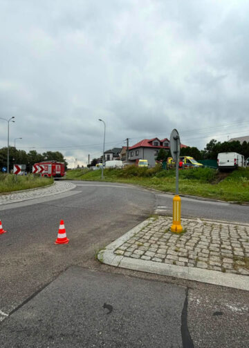 Cztery osoby ranne w wypadku. Lądowały śmigłowce ratunkowe