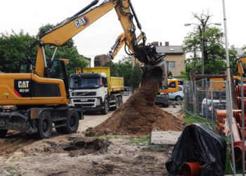 Duże inwestycje drogowe na płockim osiedlu